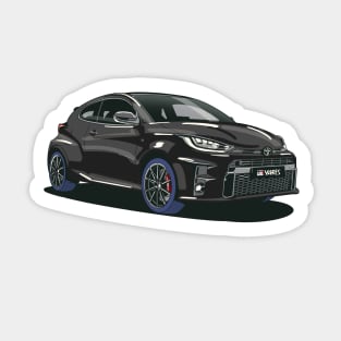 Yaris GR in Tarmac Black Sticker